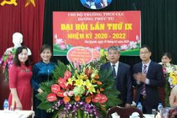 Đại hội chi bộ trường THCS CLC Dương Phúc Tư lần thứ IX nhiệm kì 2020-2022.